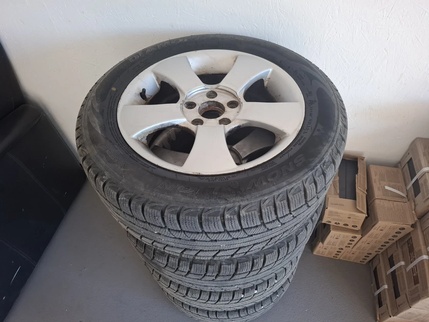  R16 5x112 ratai su naujomis M+S padangomis – puikus pasirinkimas!