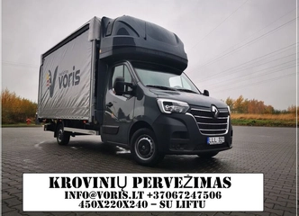 Baldų, technikos, motociklų pervežimas