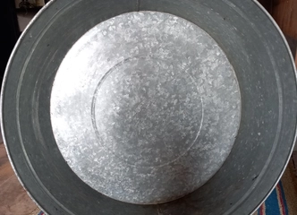 Parduodu 120l metalinę baleiką – puiki ūkio priemonė!