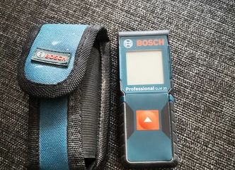 Naujas ir mažai naudotas Bosch GLM 30 lazerinis matuoklis - greitas ir tikslus matavimas