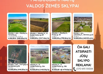 Parduodami sklypai Šilutėje – atraskite savo svajonių vietą!
