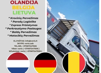 Greitas ir patikimas krovinių pervežimas po Europą