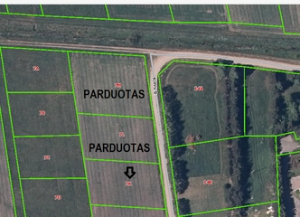 Parduodamas 14,5 a sklypas Grabupių k. Klevų g.
