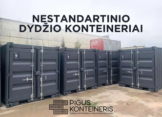 Kreipkitės dėl nestandartinių konteinerių jau šiandien!