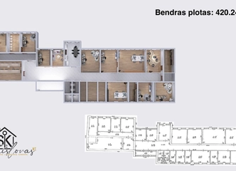 Verslo plėtros galimybės Šilutės centre – patalpos su garažu