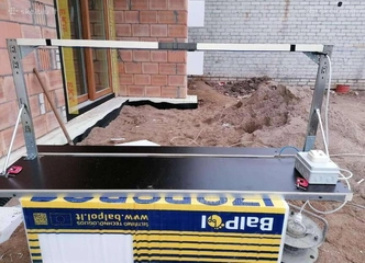 Polistirolo pjaustyklė 160W-200W, pjovimo ilgis iki 1,30m