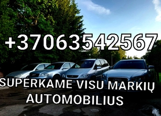 Supirkime Jūsų automobilį brangiausiai!